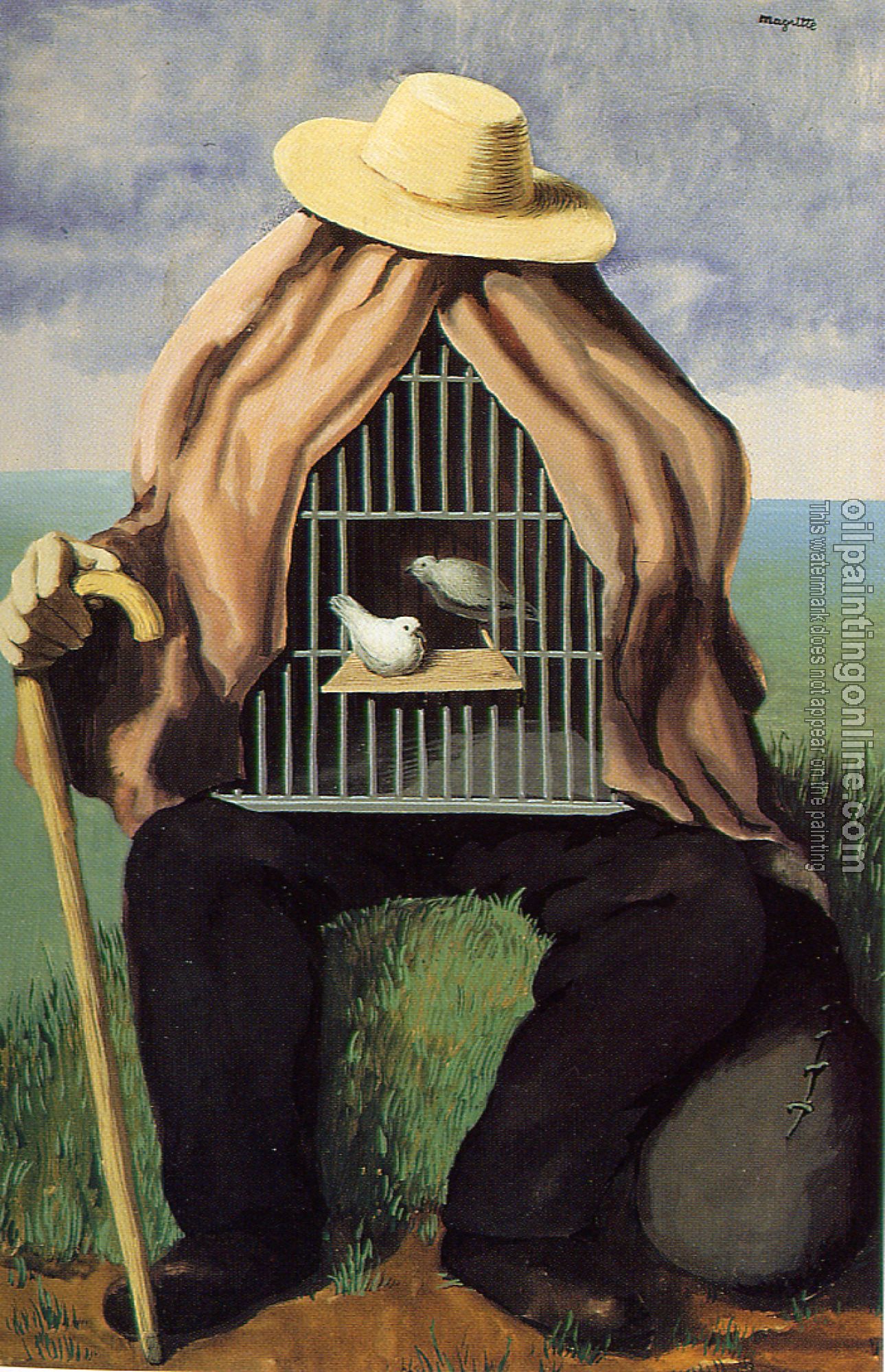 Magritte, Rene - the healer